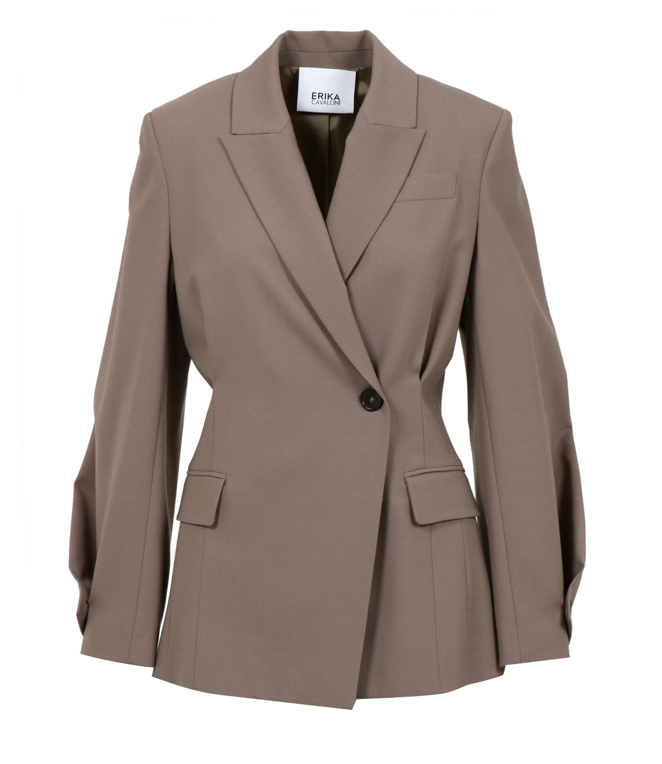 Erika Cavallini |Giacca Giuditta Taupe