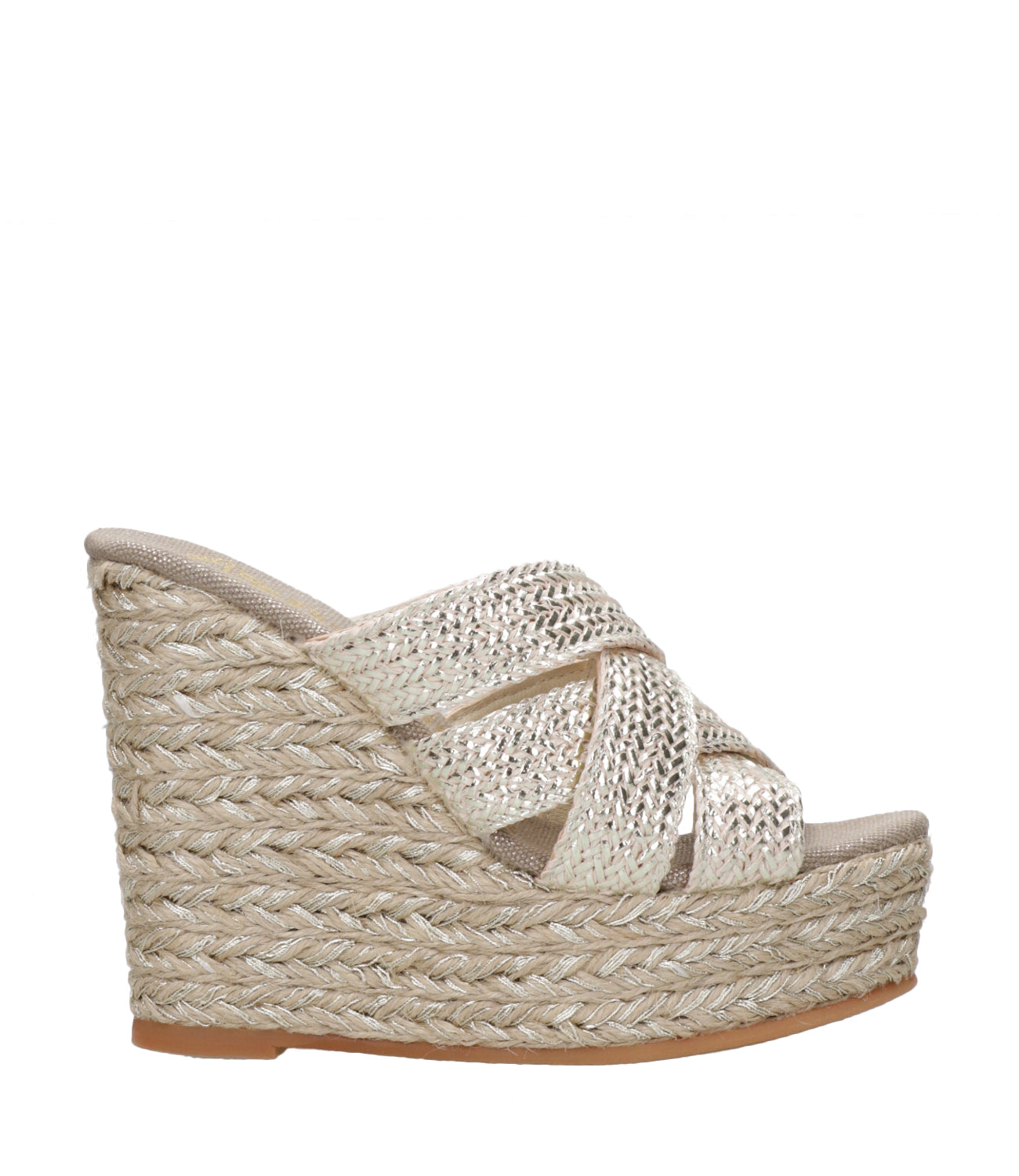 Espadrilles | Ciabatta Nico Trenzas Platino