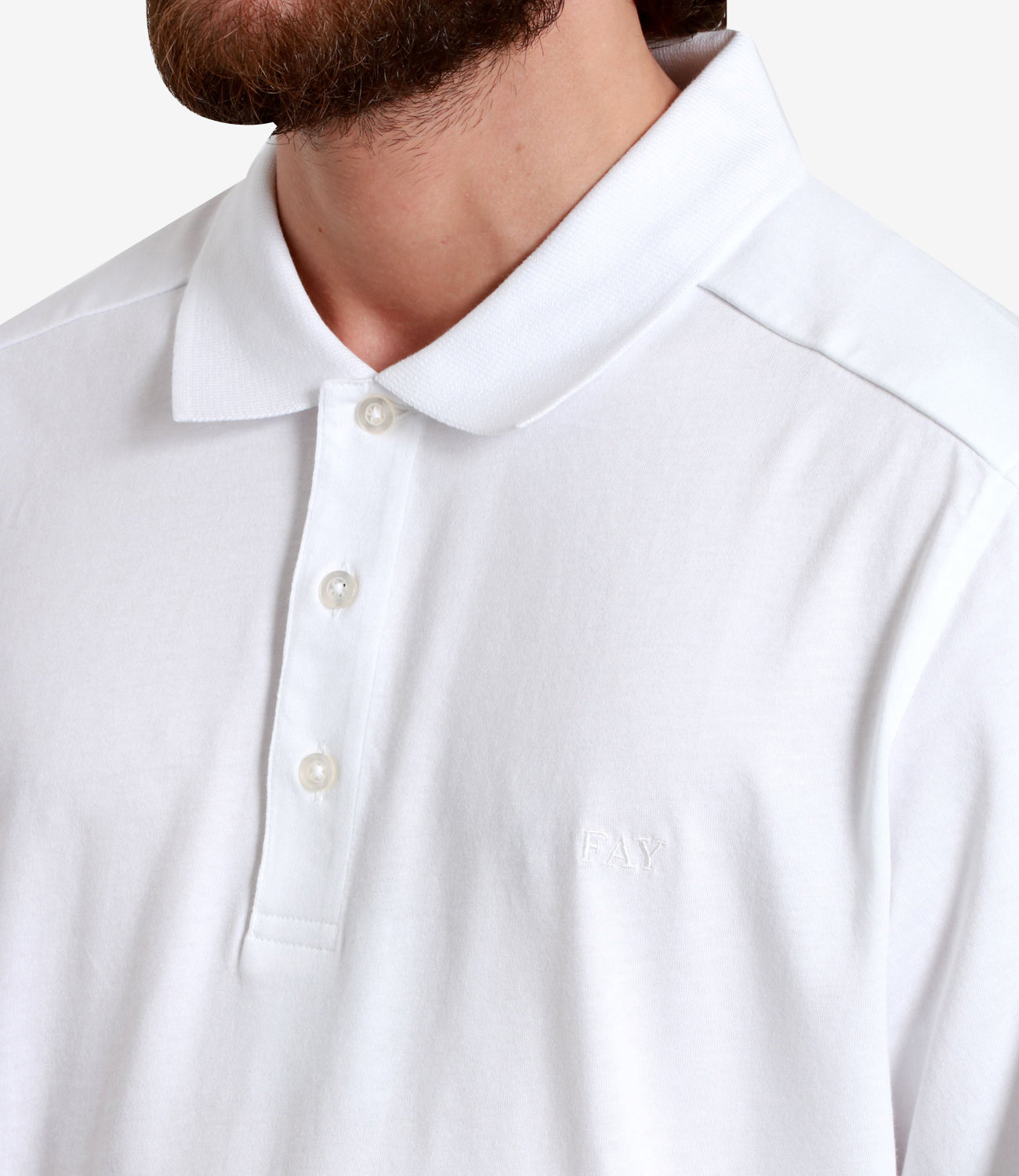 Fay | White Polo
