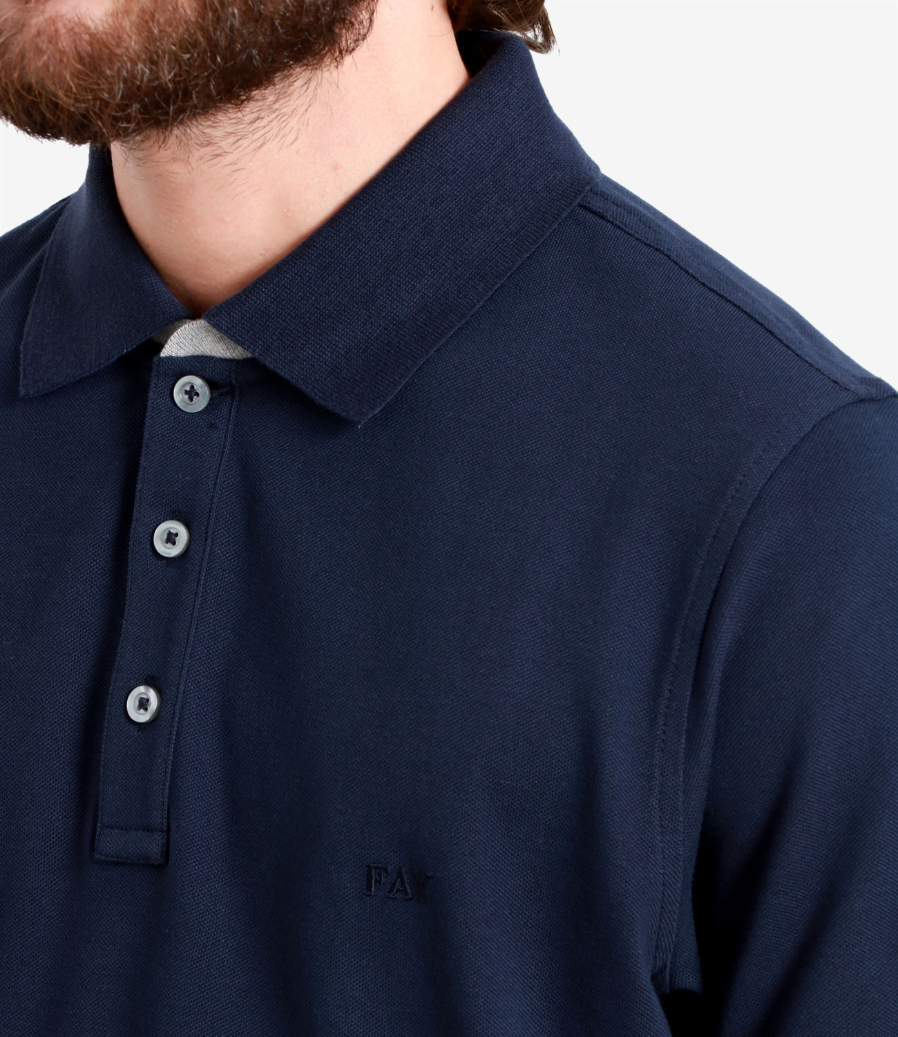 Fay | Navy Blue Polo