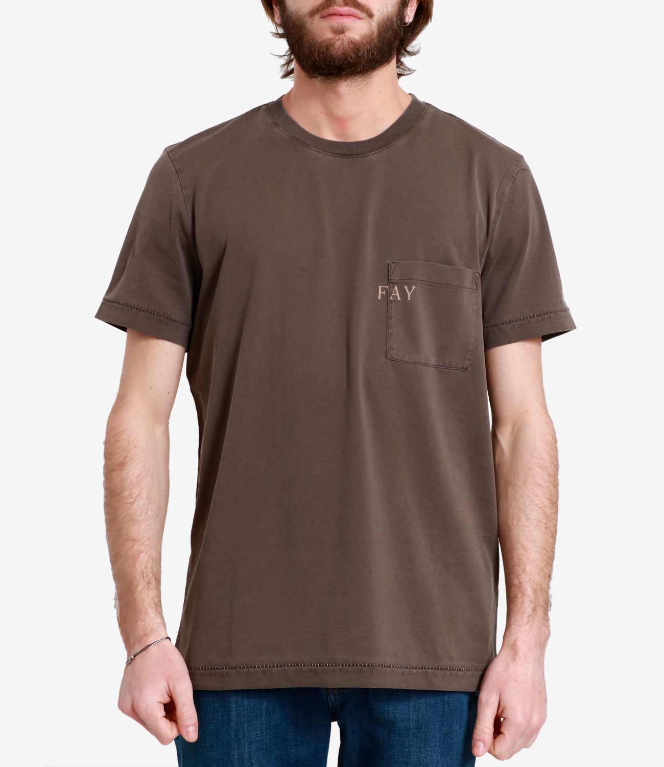 Fay | T-Shirt Chocolate