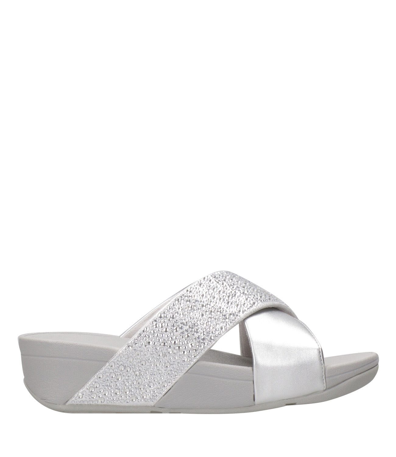 Ftitflop | Ciabatta Lulu Incrociata Argento