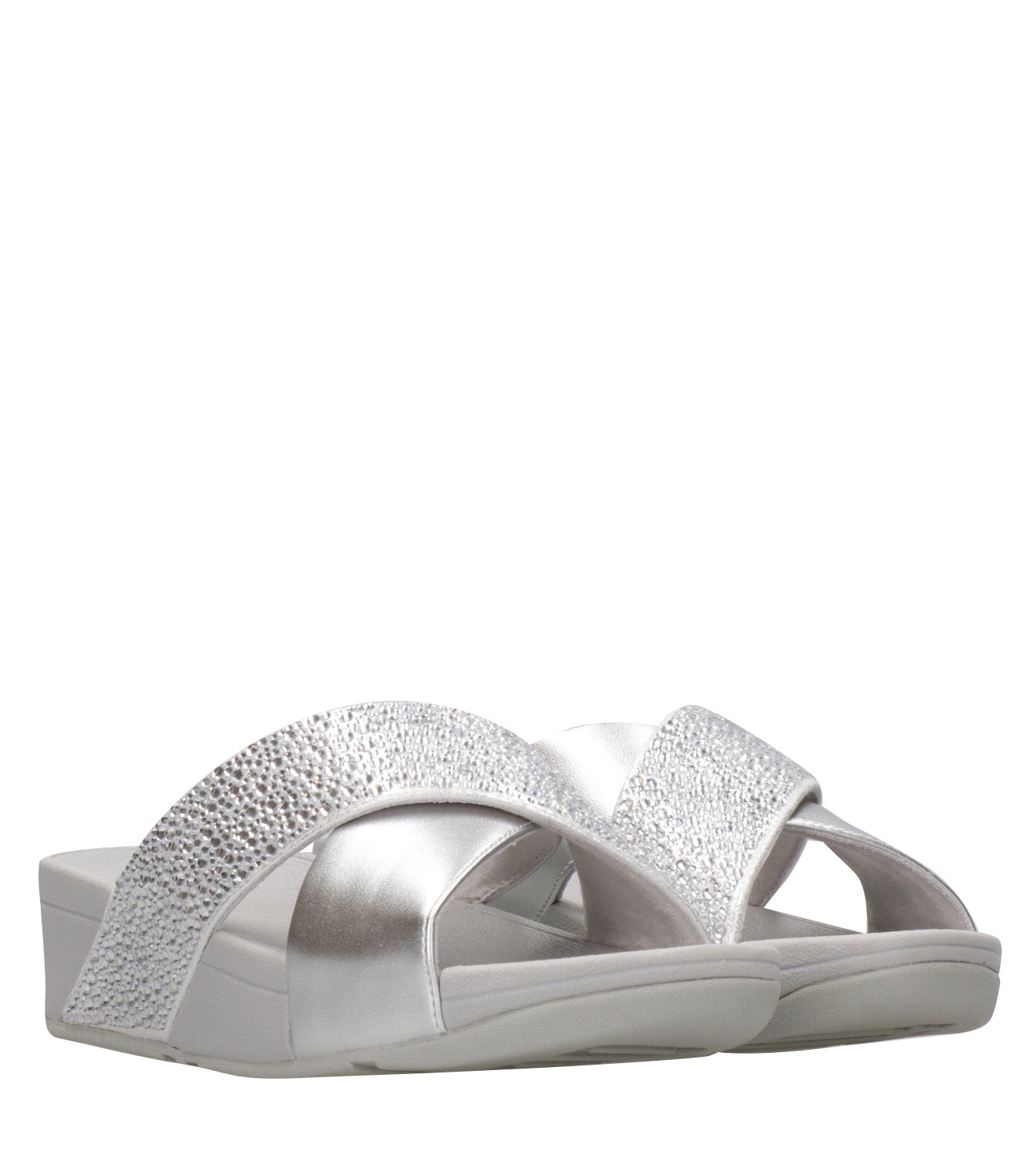 Ftitflop | Ciabatta Lulu Incrociata Argento