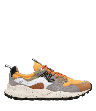Flower Mountain | Sneakers Yamano 3 Man Marrone e Arancio