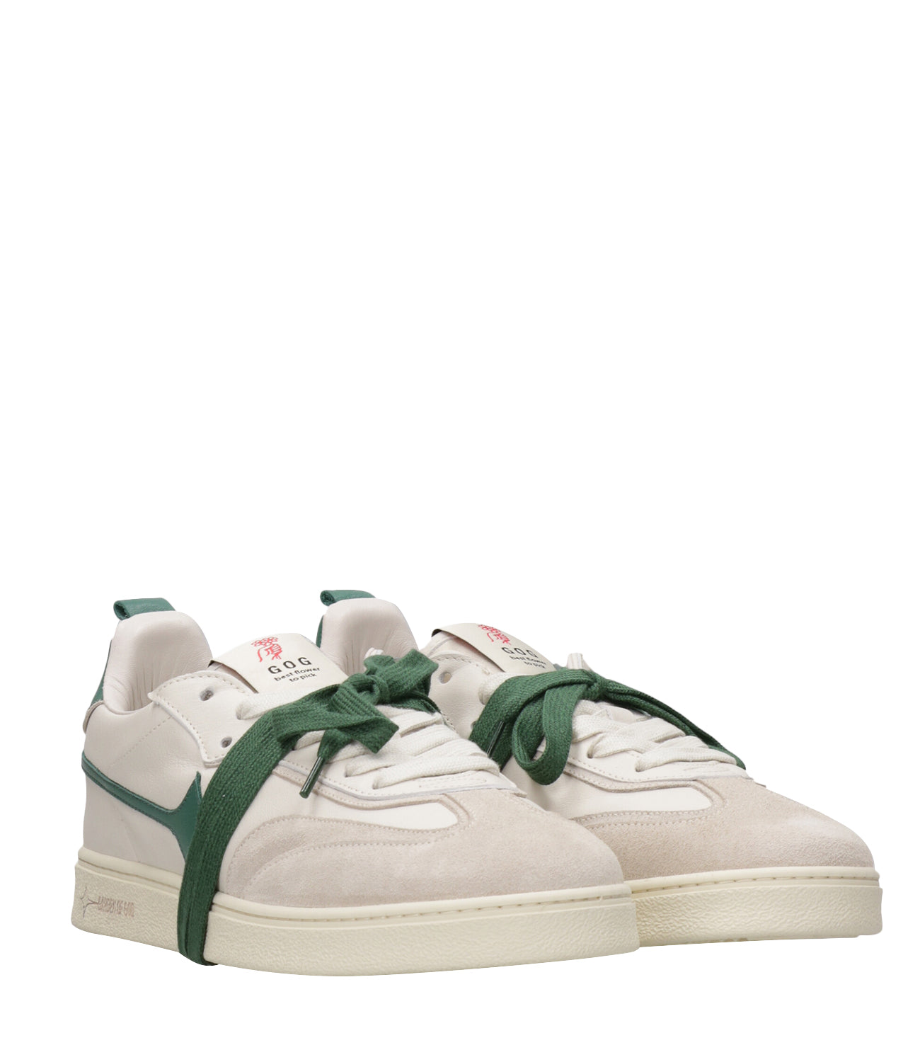 Garden of God | Earth Sneakers White and Green
