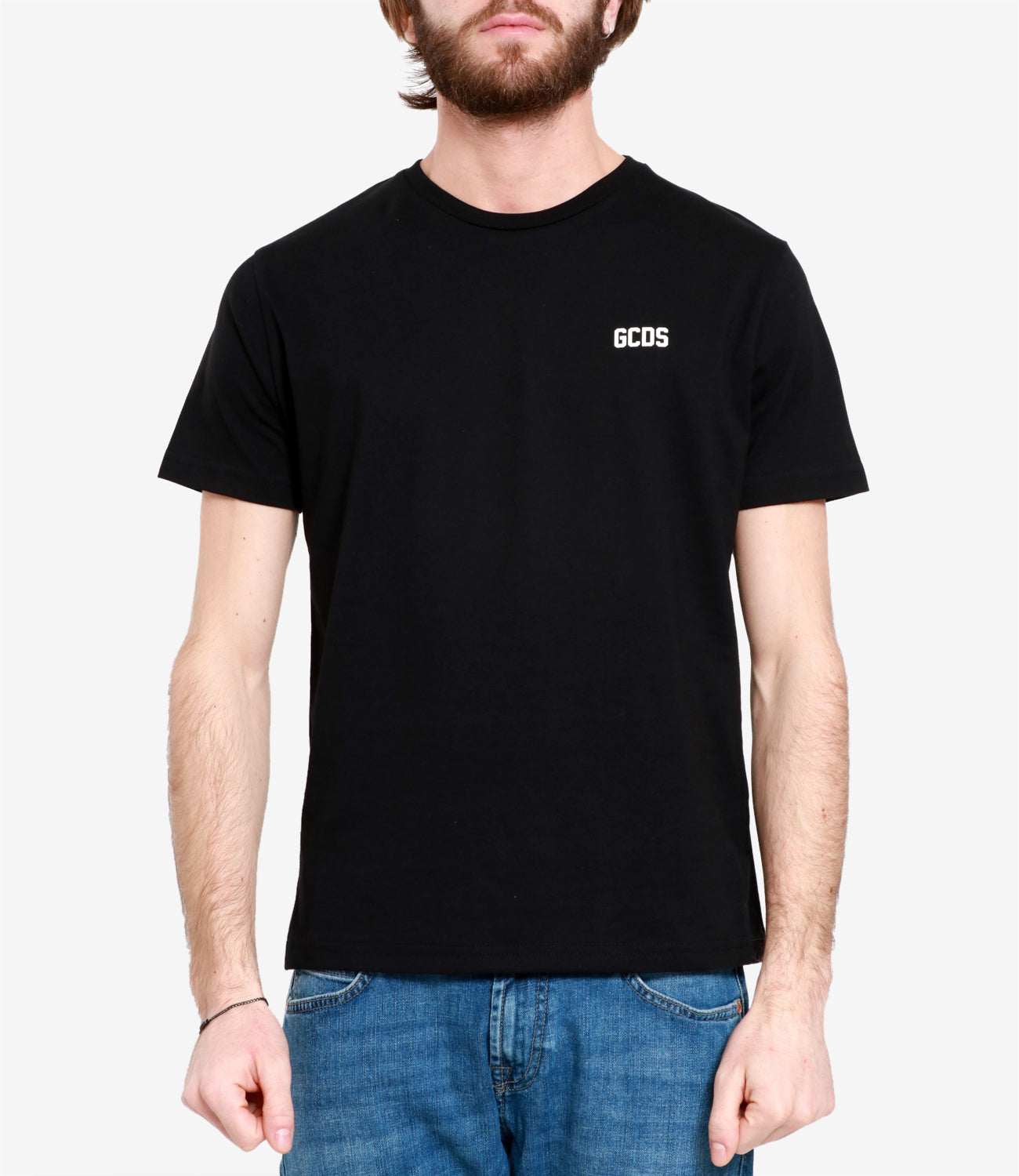 GCDS | Low Band Logo T-Shirt Black