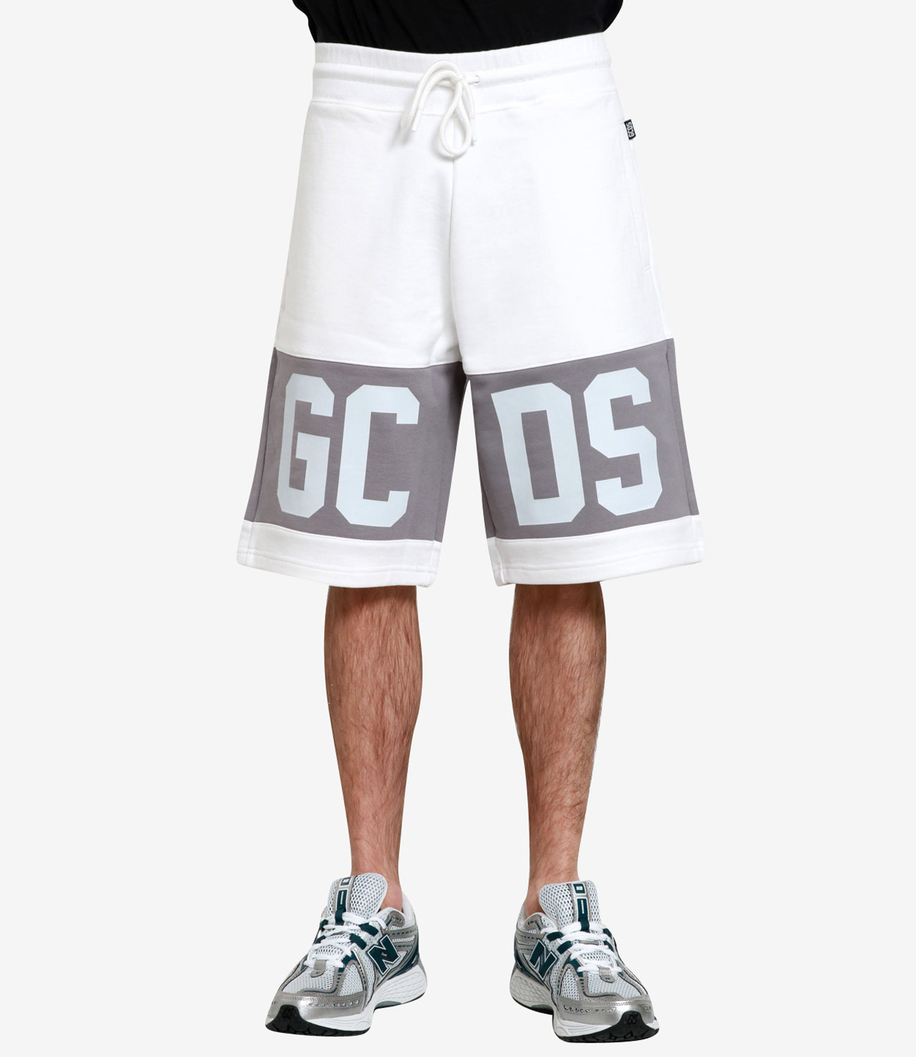GCDS | Bermuda Band Logo Bianco