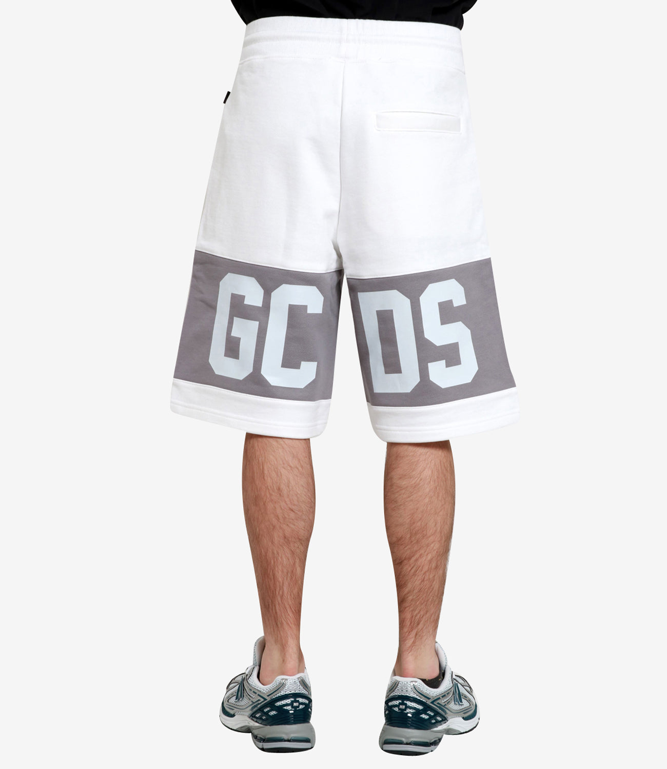GCDS | Bermuda Band Logo Bianco
