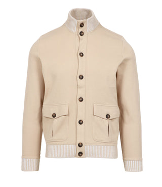 Gran Sasso | Beige Cardigan