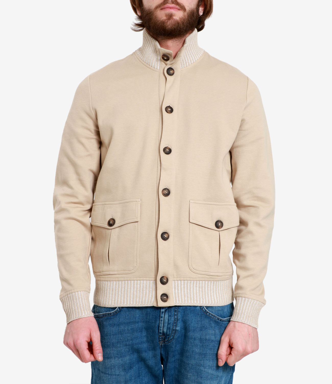 Gran Sasso | Beige Cardigan