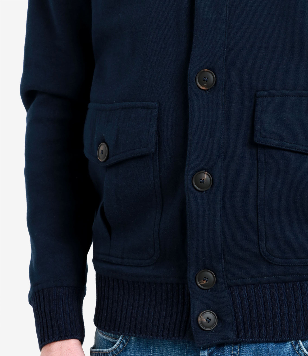 Gran Sasso | Cardigan Blu navy