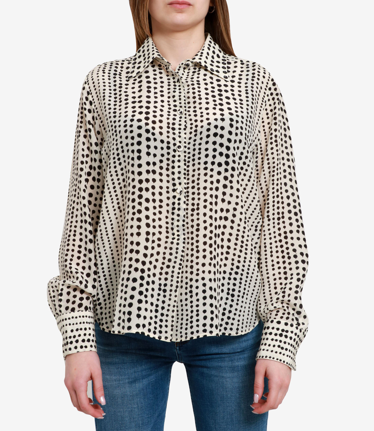 Grifoni | Camicia Panna e Nero