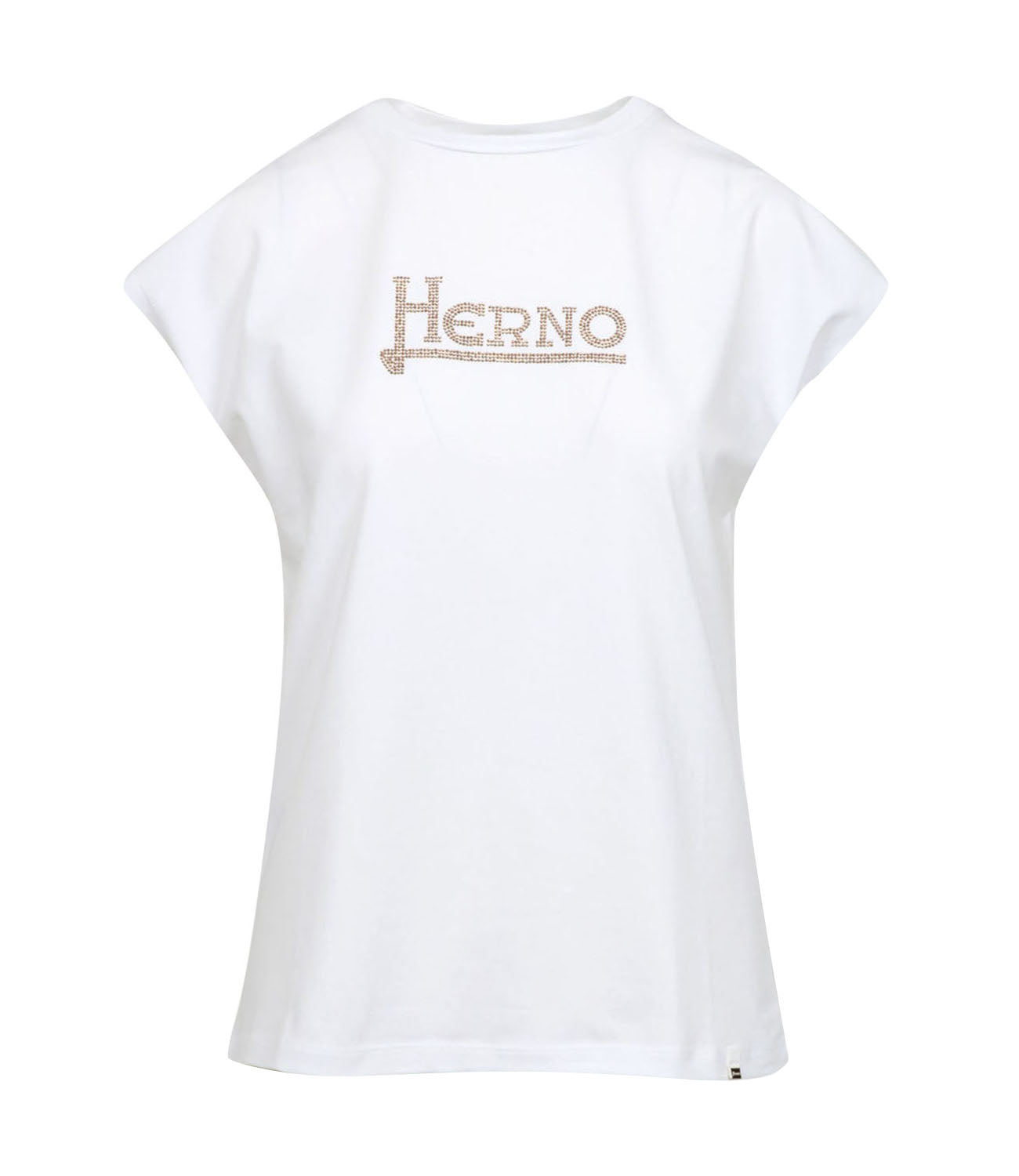 Herno | White and Brown T-Shirt