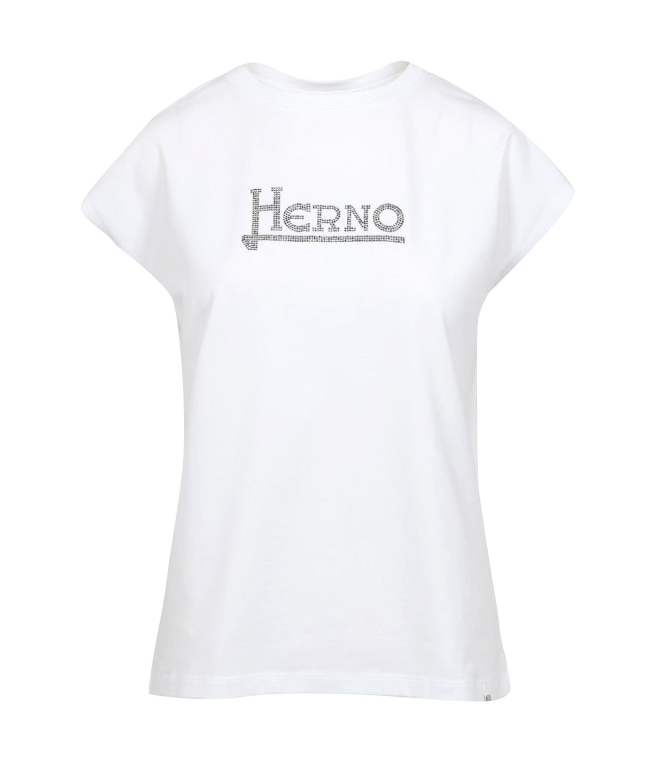 Herno | White and Brown T-Shirt