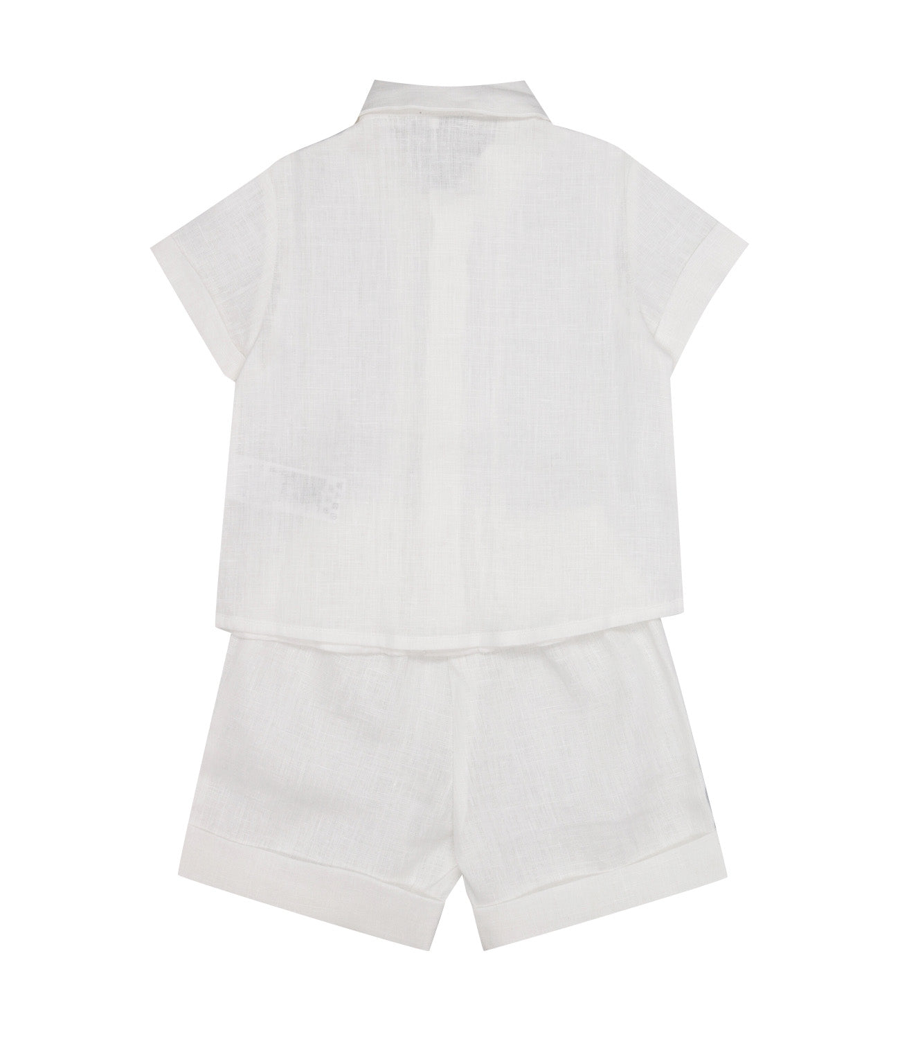 Il Gufo | Set Camicia Bermuda Bianco