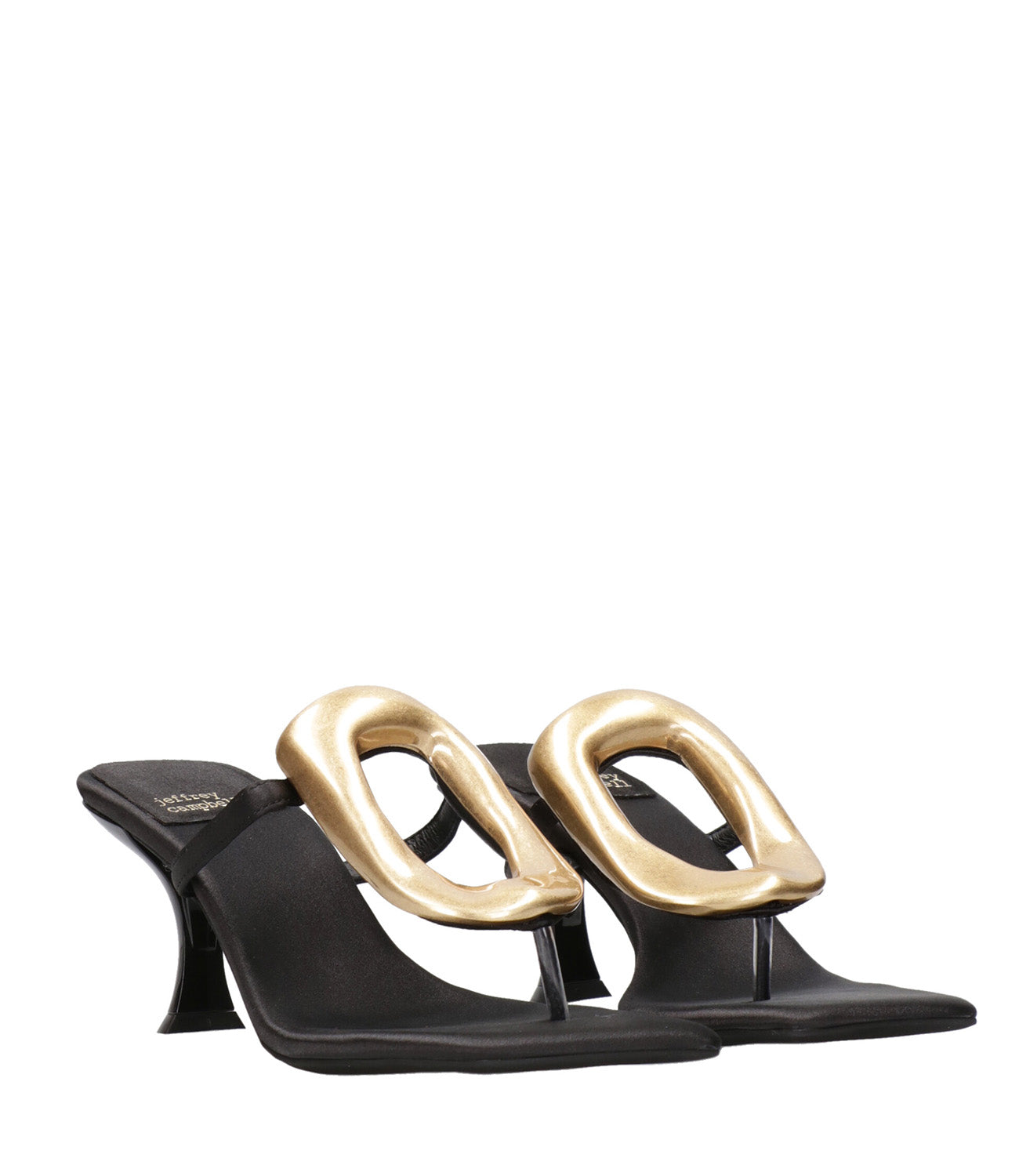 Jeffrey Campbell | Sandalo Linq-Up Nero