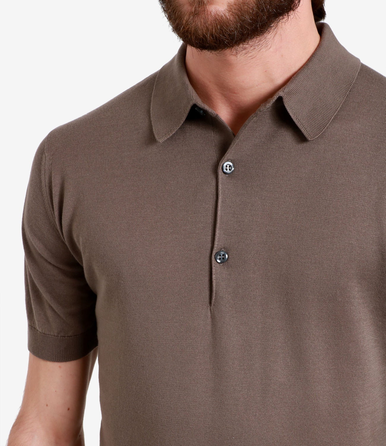 John Smedley | Polo Marrone