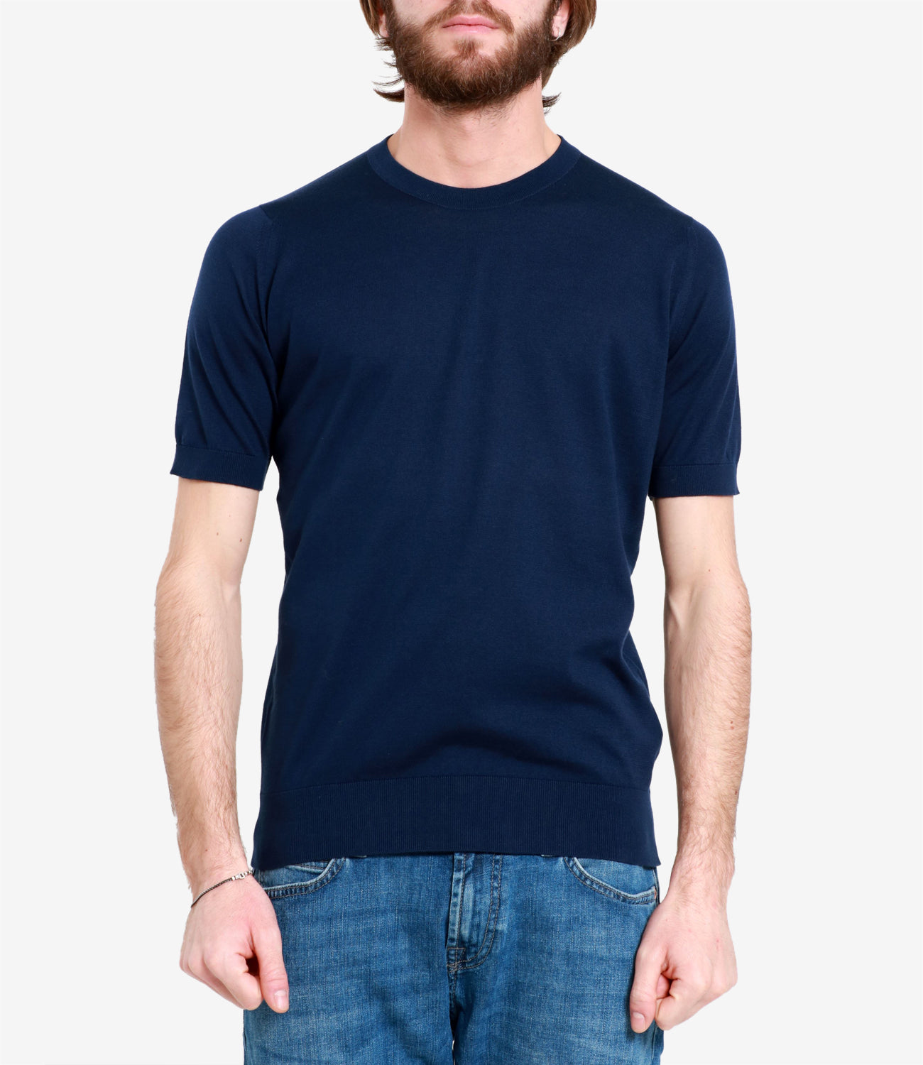 John Smedley | Maglia Blu navy