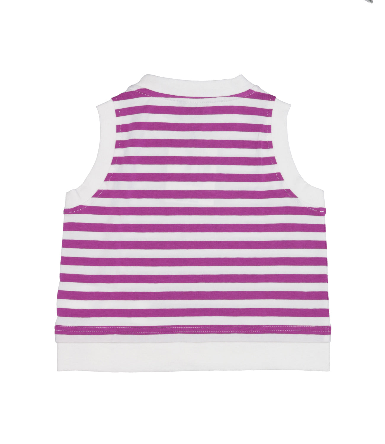 K-Way Kids | Canotta Odelle Stripes Jersey Bianco e Viola