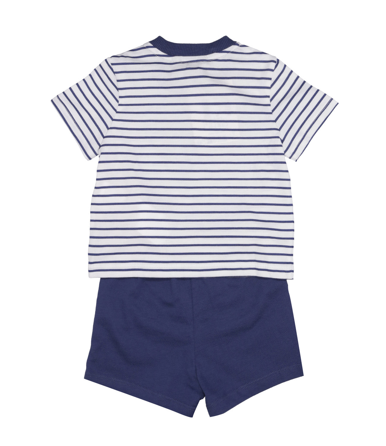 K-Way Kids | Set T-Shirt e Bermuda Bianco e Blu