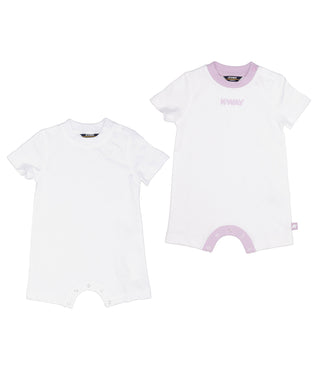 K-Way Kids | Pagliaccetto Bianco e Lilla