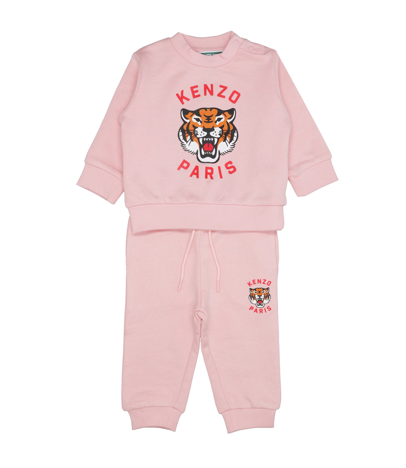 Kenzo Kids | Set Felpa Pantalone Rosa