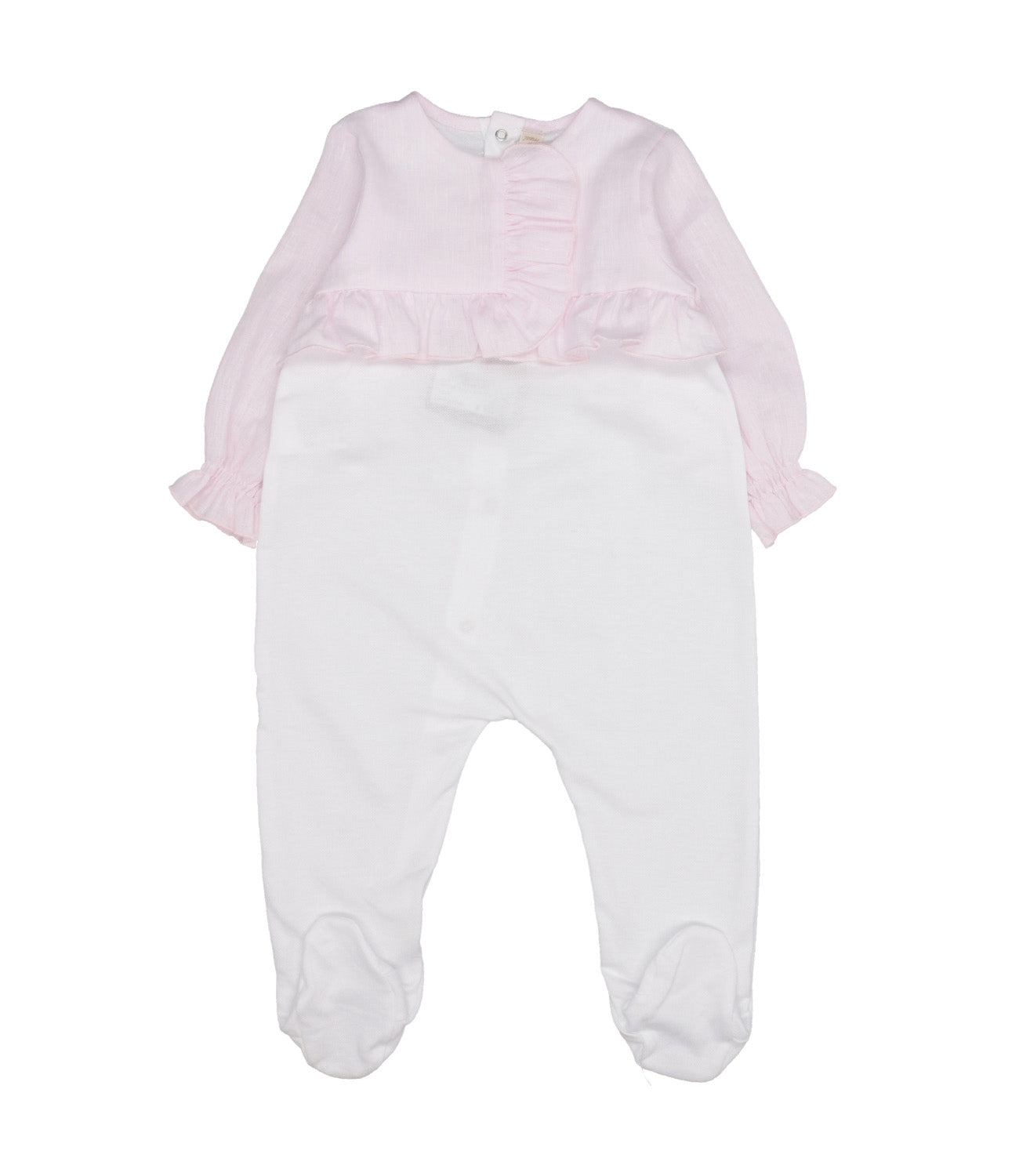 La Stupenderia | Tutina Bianco Rosa