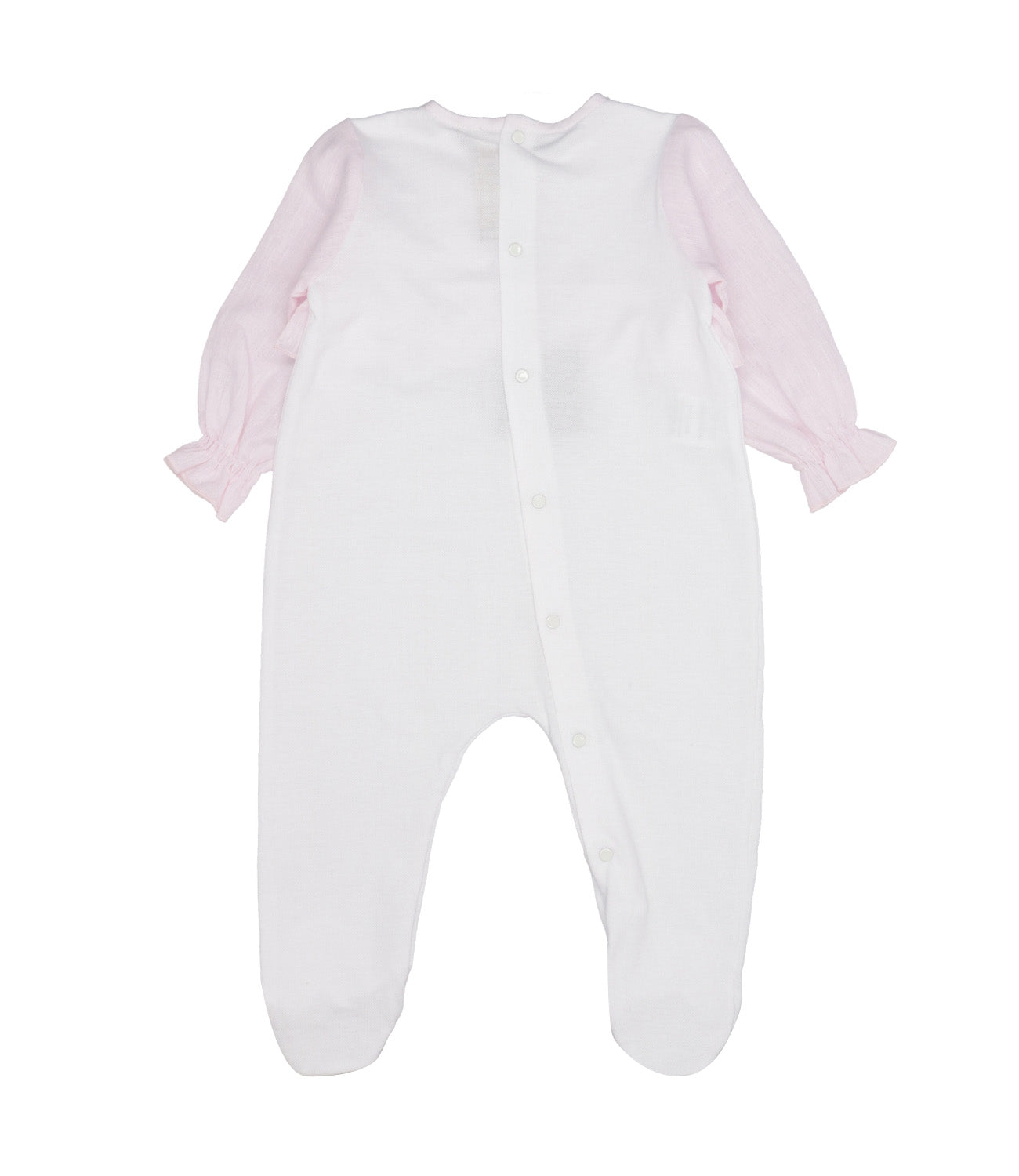 La Stupenderia | Tutina Bianco Rosa