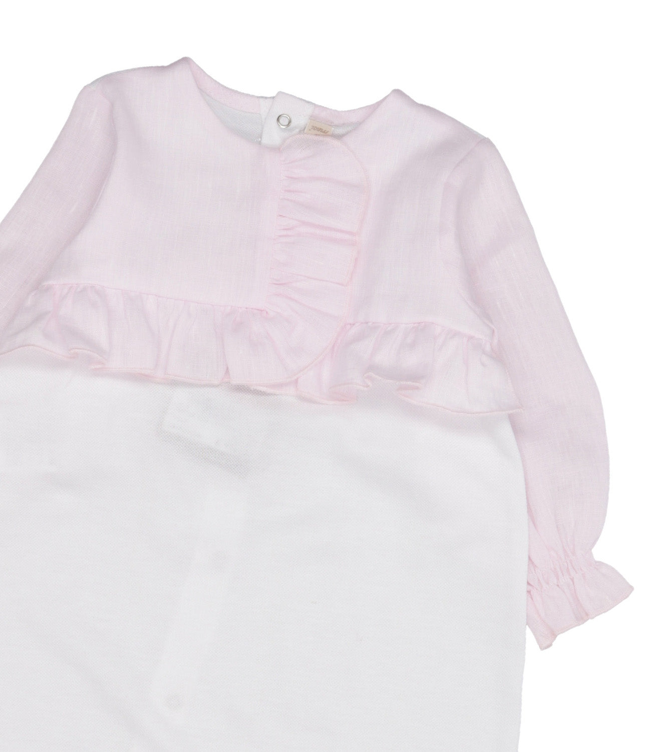 La Stupenderia | Tutina Bianco Rosa