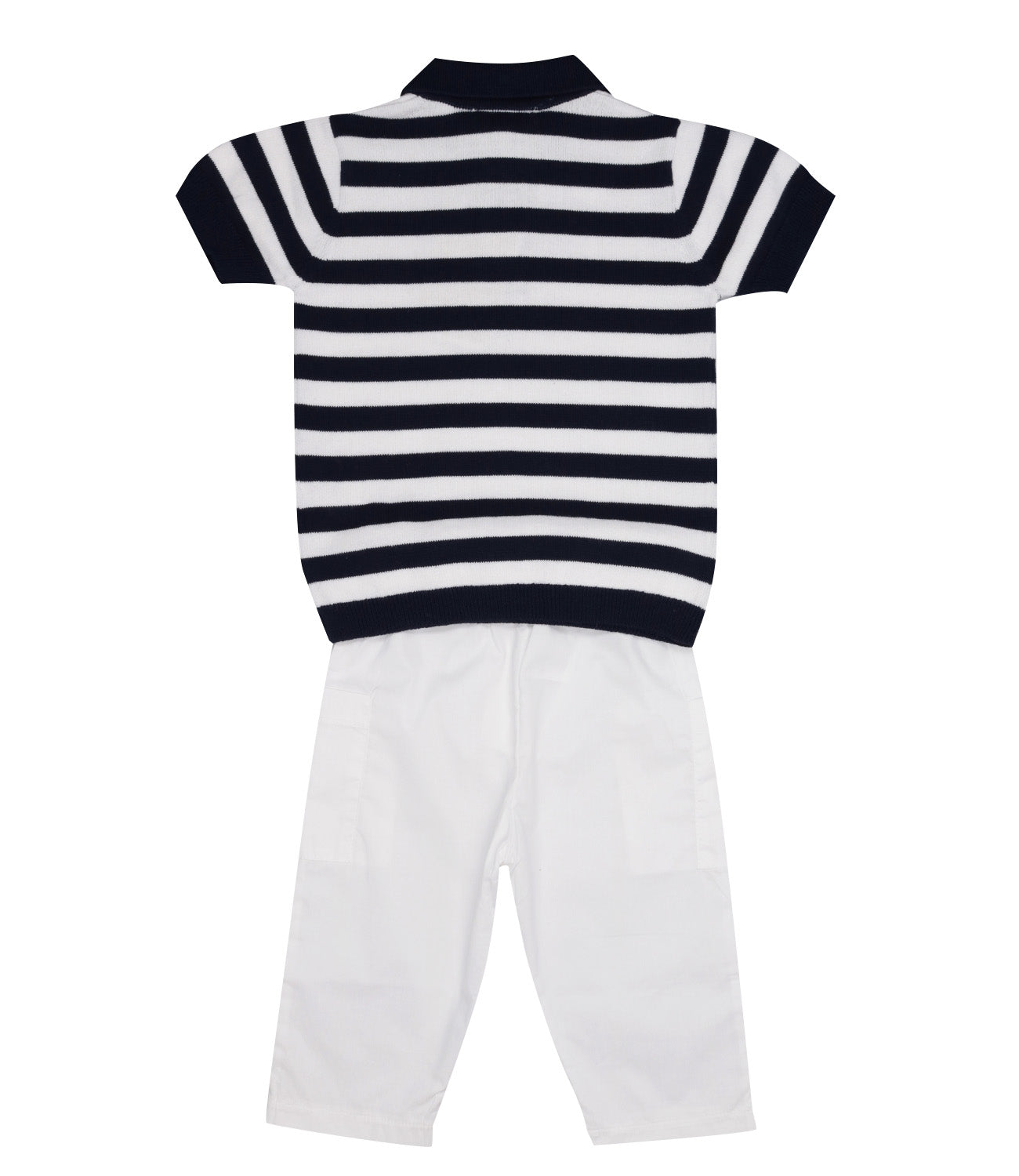 Lalalù | Set Polo Pantalone Blu navy
