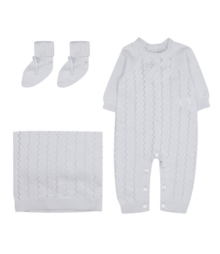 Lalalù | Set Tutina Coperta Calzini Cielo