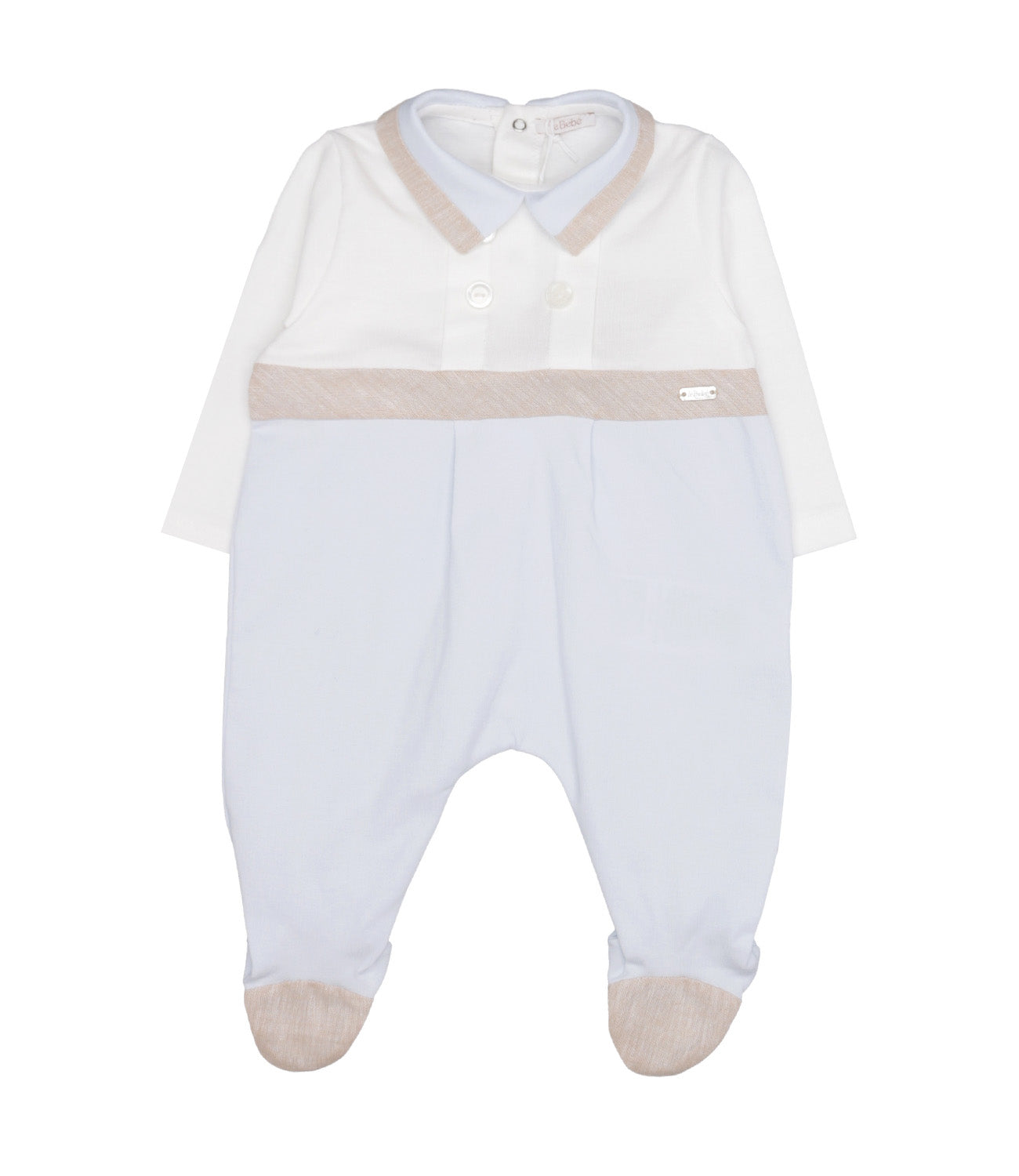 Le Bebè Enfant | Tuta Bianca e Celeste