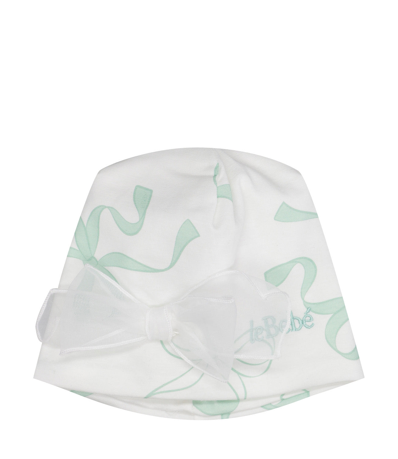 Le Bebè Enfant | Cappello Bianco Acquamarina