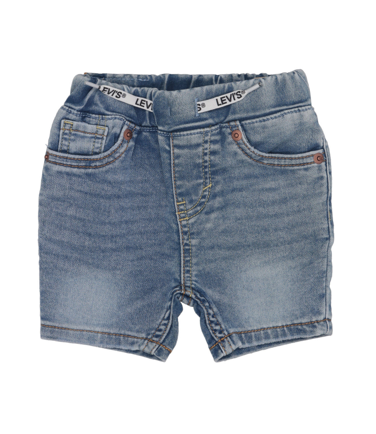 Levis Kids | Bermuda Skinny Fit Dobby Short Denim scuro