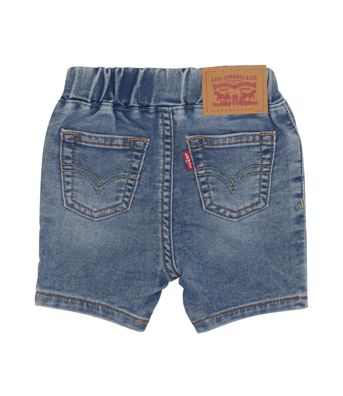 Levis Kids | Bermuda Skinny Fit Dobby Short Denim scuro