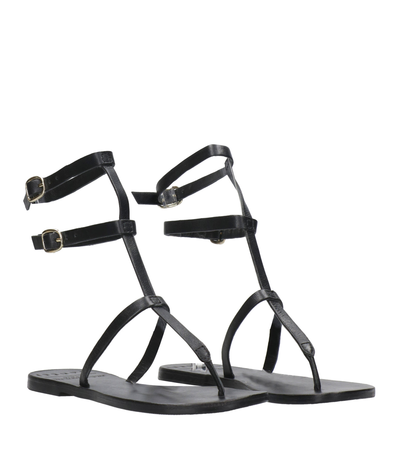 Manebi | Sandalo Gladiator Nero