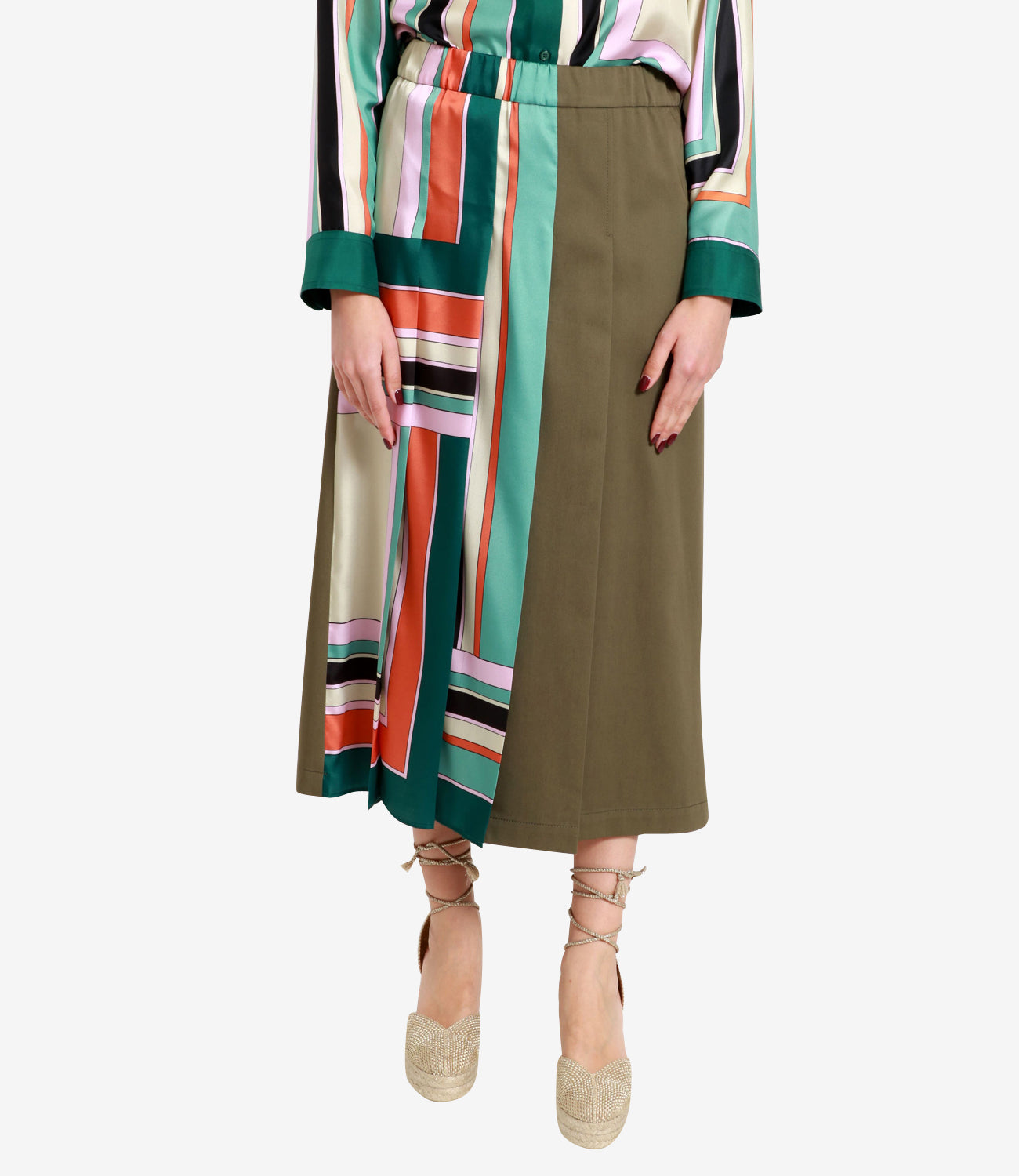 Max Mara Weekend | Gonna Lallo Verde militare