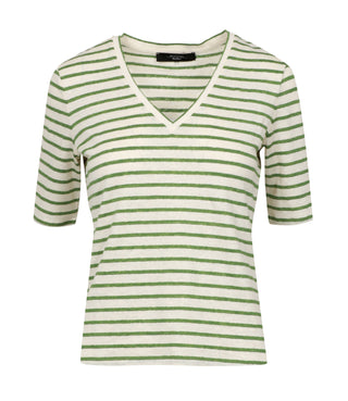 Max Mara Weekend | Blusa Opzione Ecru e Verde