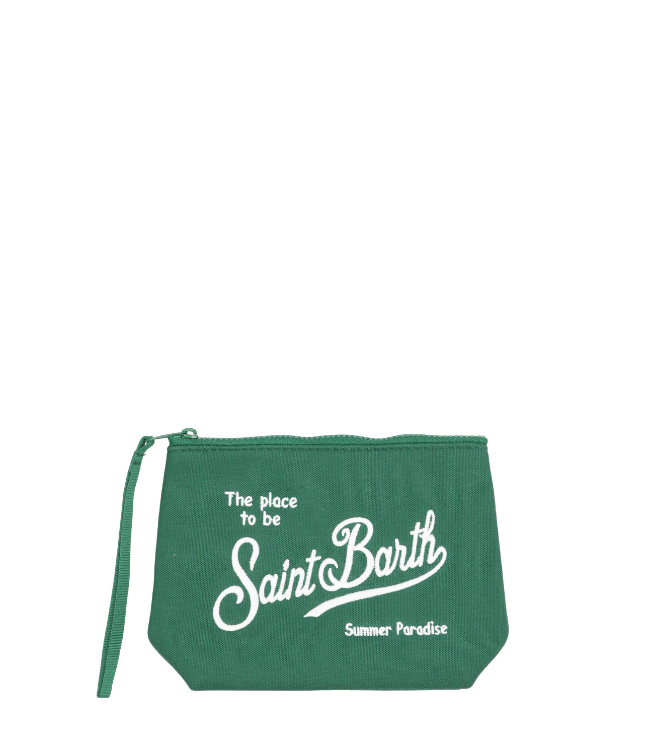 MC2 Saint Barth | Pochette Aline Piquet Verde