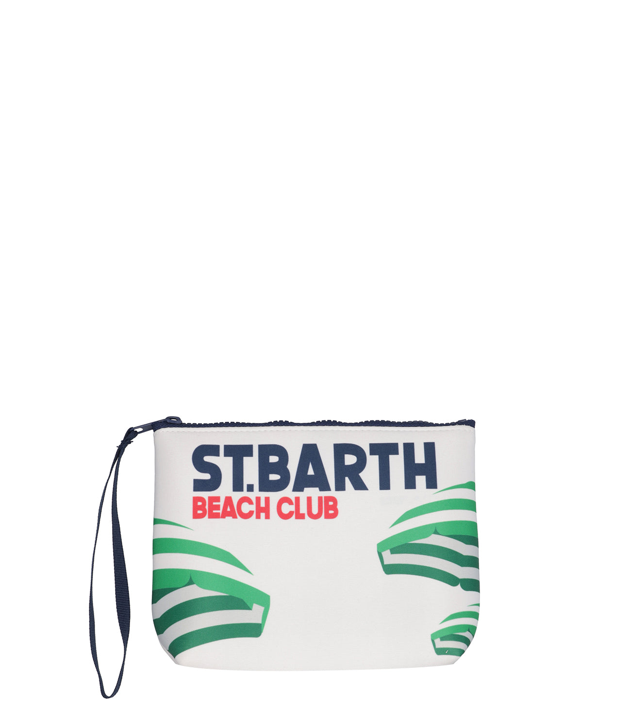 MC2 Saint Barth | Pochette Aline Bianco e Blu