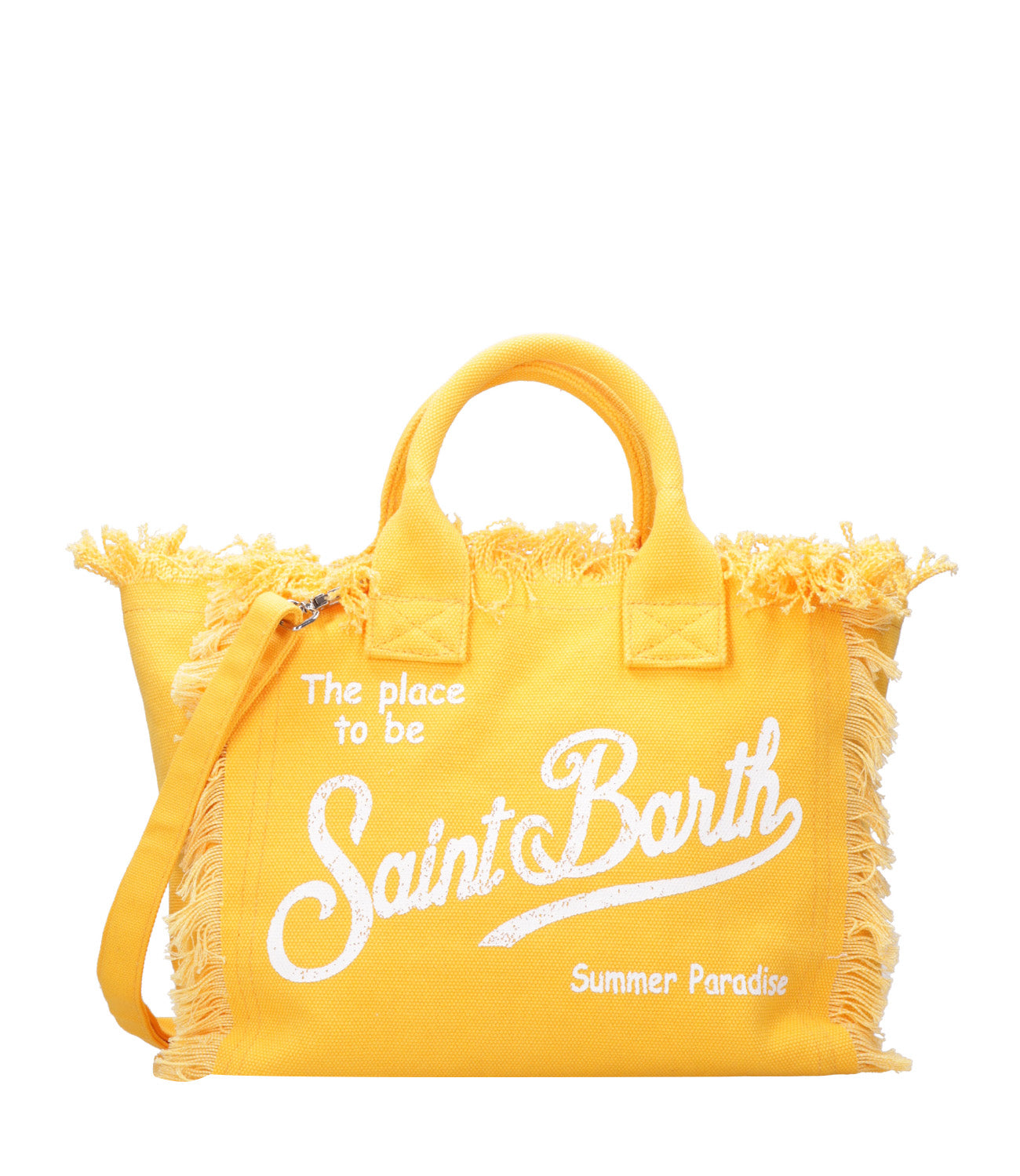 MC2 Saint Barth | Borsa a Mano Colette Canvas Small Giallo