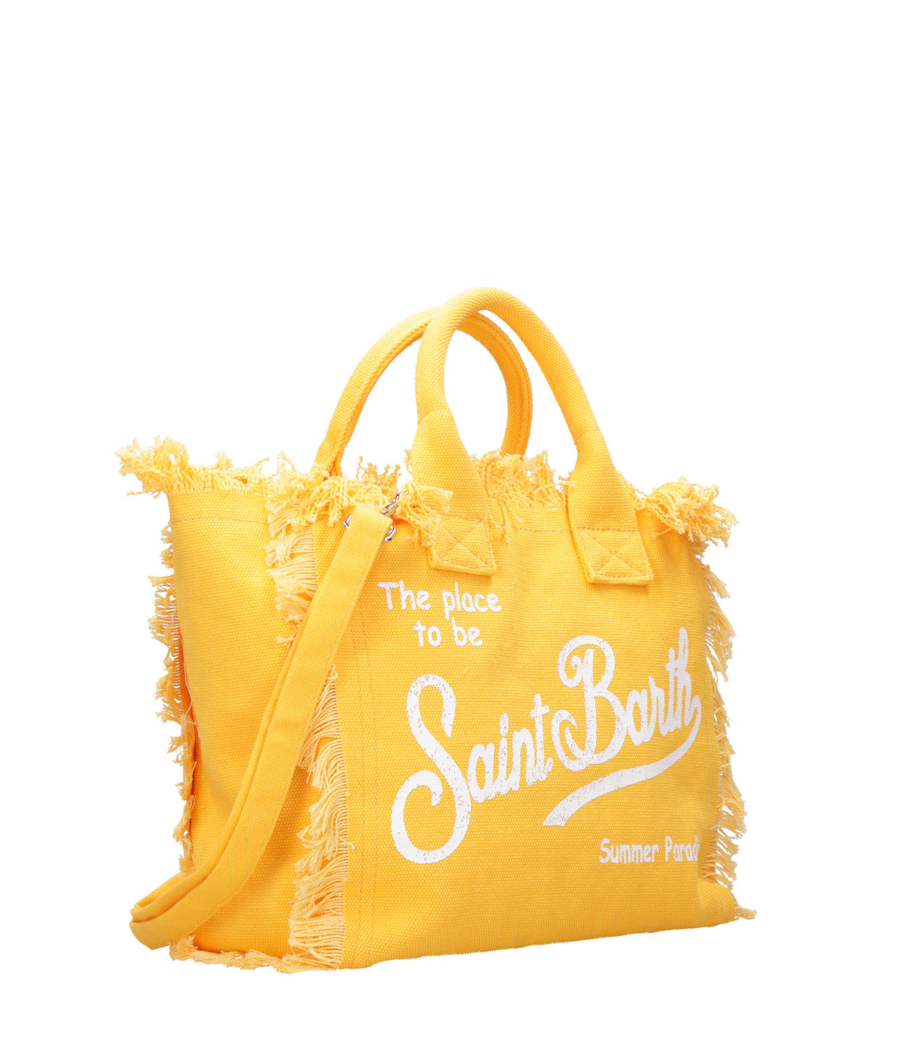 MC2 Saint Barth | Borsa a Mano Colette Canvas Small Giallo