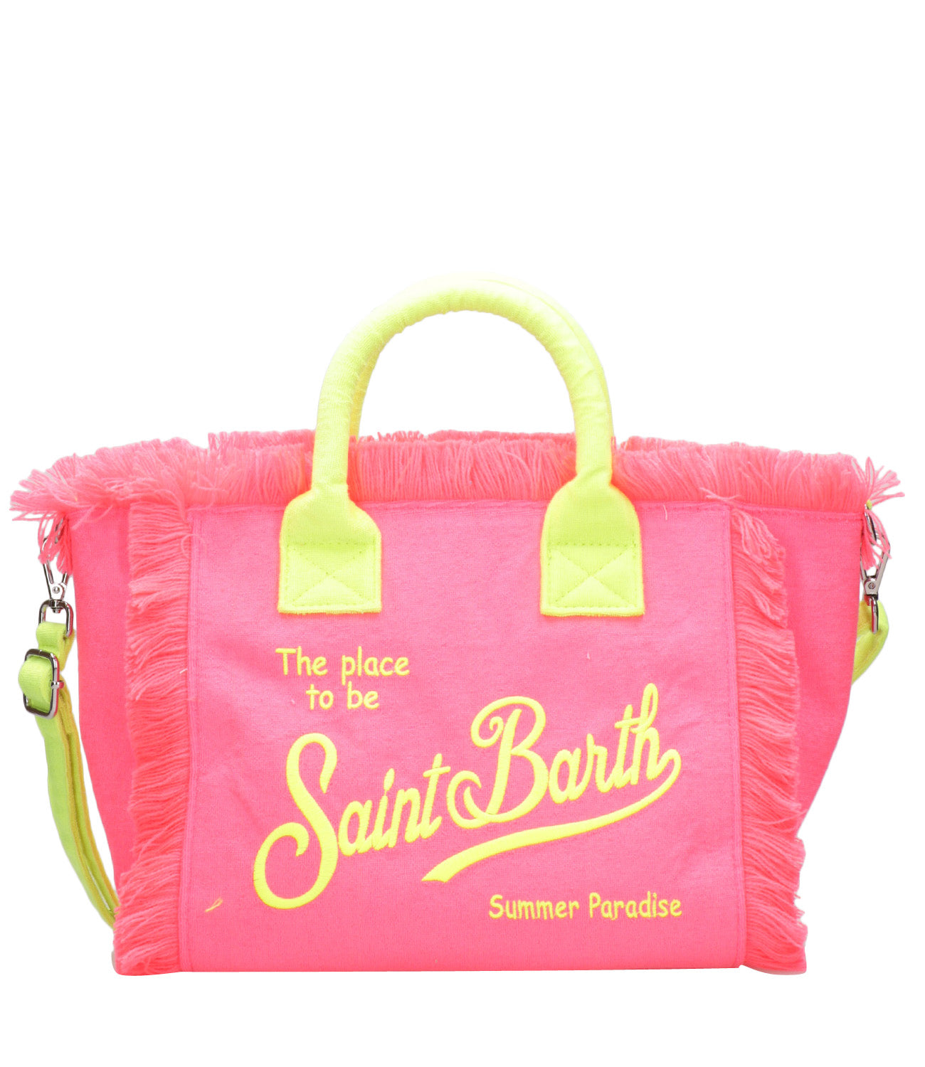 MC2 Saint Barth | Borsa a Mano Colette Sponge Rosa fluo