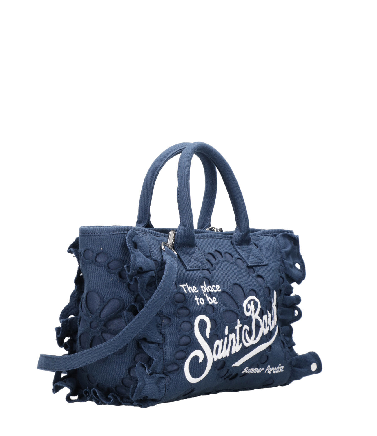 MC2 Saint Barth | Borsa a Mano Colette Volant N Blu navy