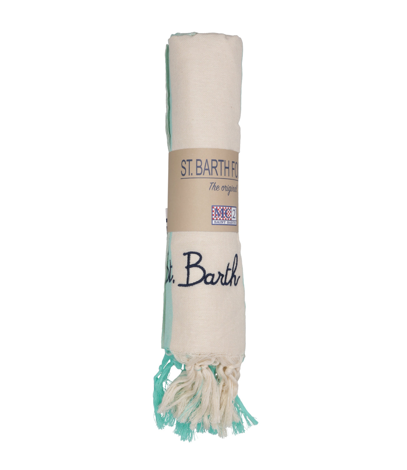Beachwear Bianco+Verde acqua