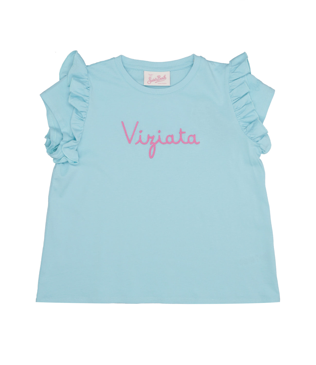 MC2 Saint Barth Kids | T-Shirt Verde acqua