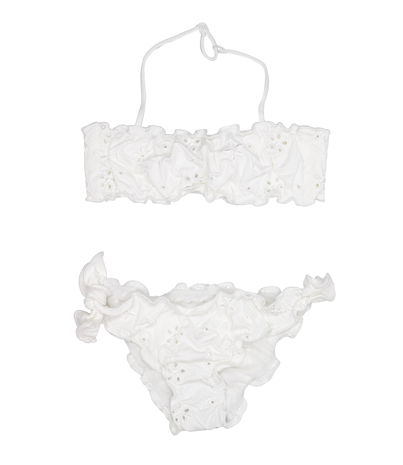 MC2 Saint Barth Kids | Costume Bikini Rosa e Beige