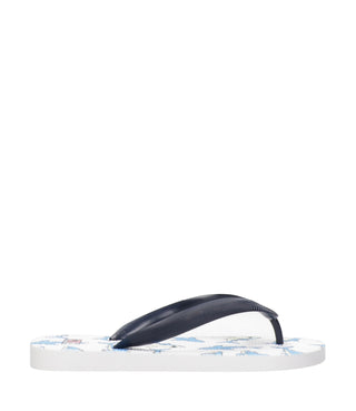 MC2 Saint Barth Kids | Infradito Bianco e Blu