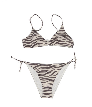 MC2 Saint Barth Kids | Costume Bikini Beige e Nero