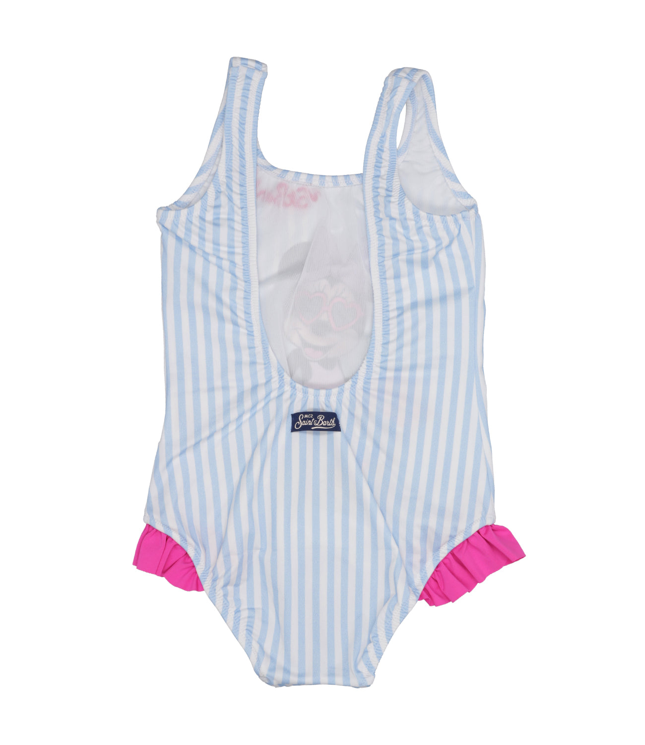MC2 Saint Barth Kids | Costume Intero Bianco e Celeste